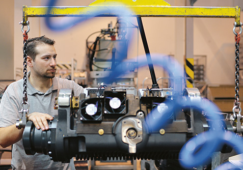 Axles from the Lipo plant: the heart of Linde and STILL trucks