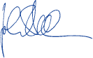 Dr. John Feldmann (Unterschrift)