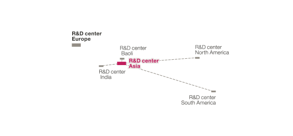 How KION&lsquo;s platform strategy works (world map)