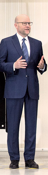 Gordon Riske, Chief Executive Officer (CEO) of KION GROUP AGKION GROUP AG (photo)