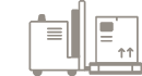 Automatisierte Stapler (Icon)